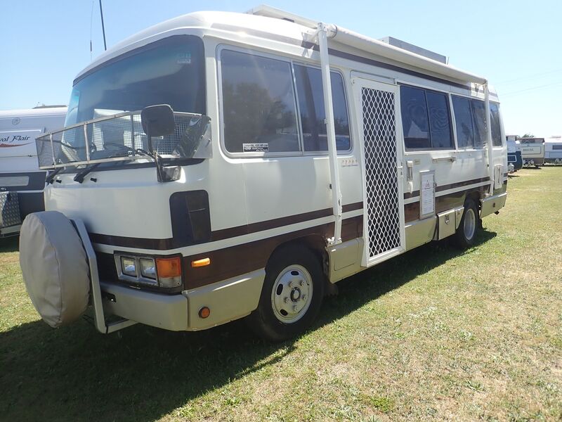 1991 Toyota Coaster Motorhome S/N 1673 | Warragul RV Centre Pty Ltd